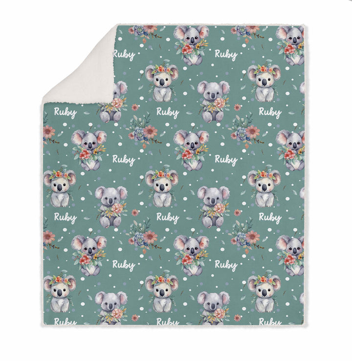 KOALA KIDS BLANKET SHERPA