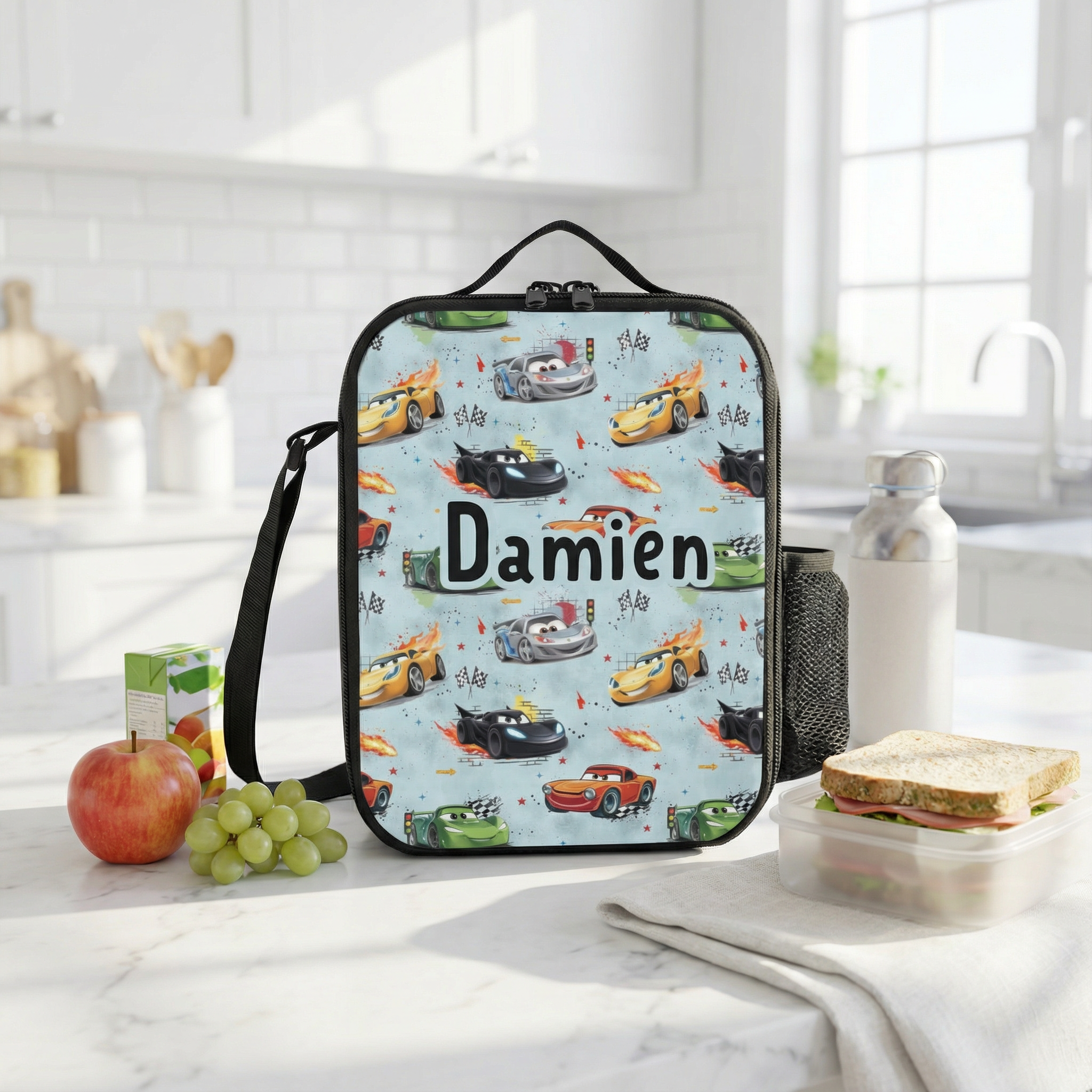 cars lunch bag for kids