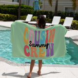 green cousin crew towel