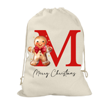 Gingerbread Man Santa Sack