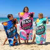 Beach Squad custom name beach towel – The Custom Co