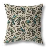 motorbike childrens cushions