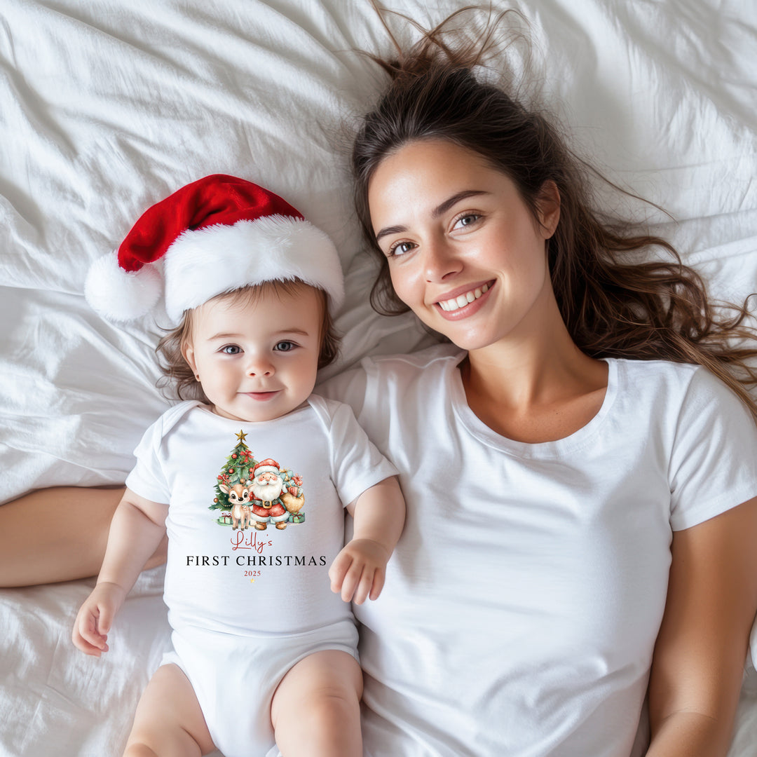 Santa and His Reindeer Onesie