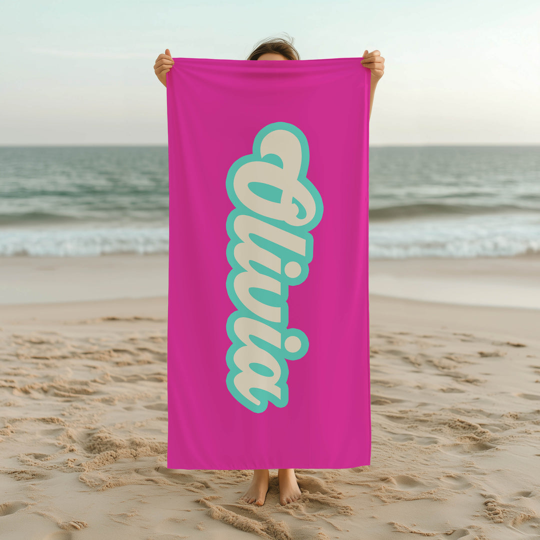 Quick Dry Retro Towel
