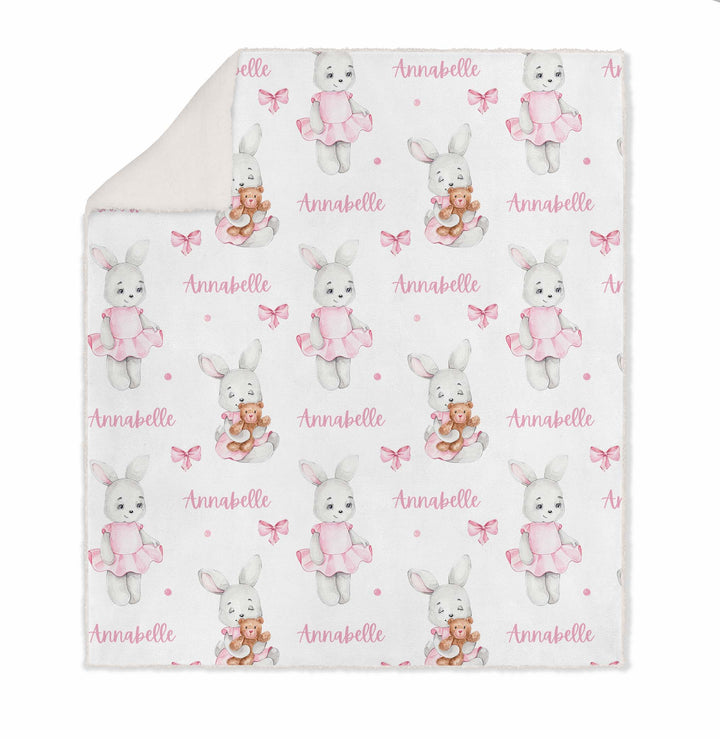 BABY SHERPA BLANKET PERSONALISED