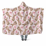 EASTER HOODED BLANKET  BUNNY