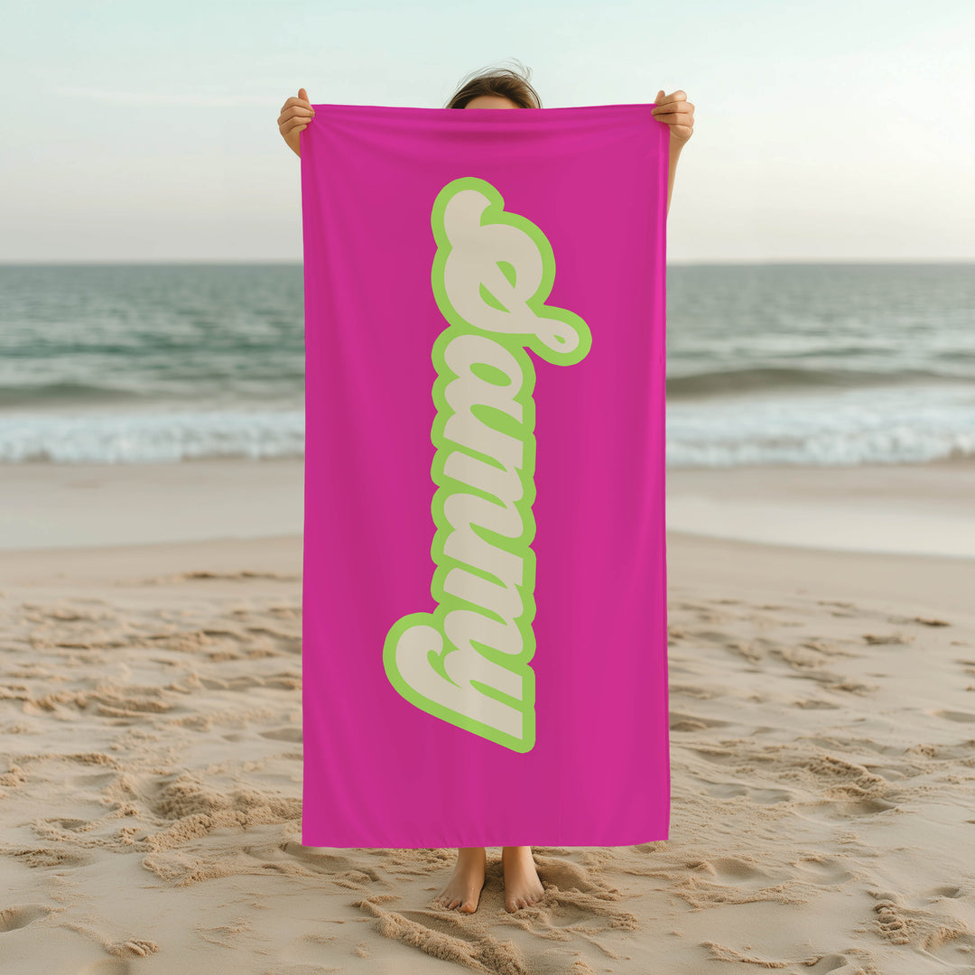 Quick Dry Retro Towel
