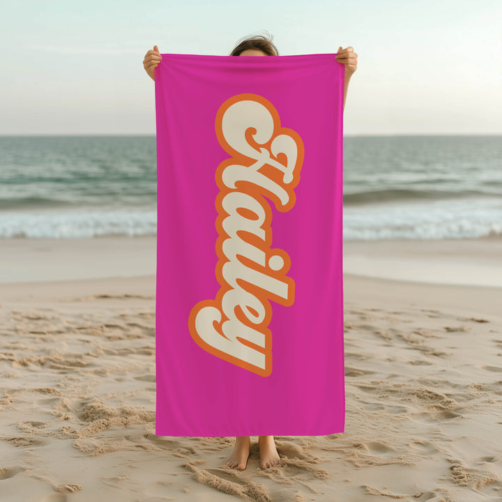 Quick Dry Retro Towel