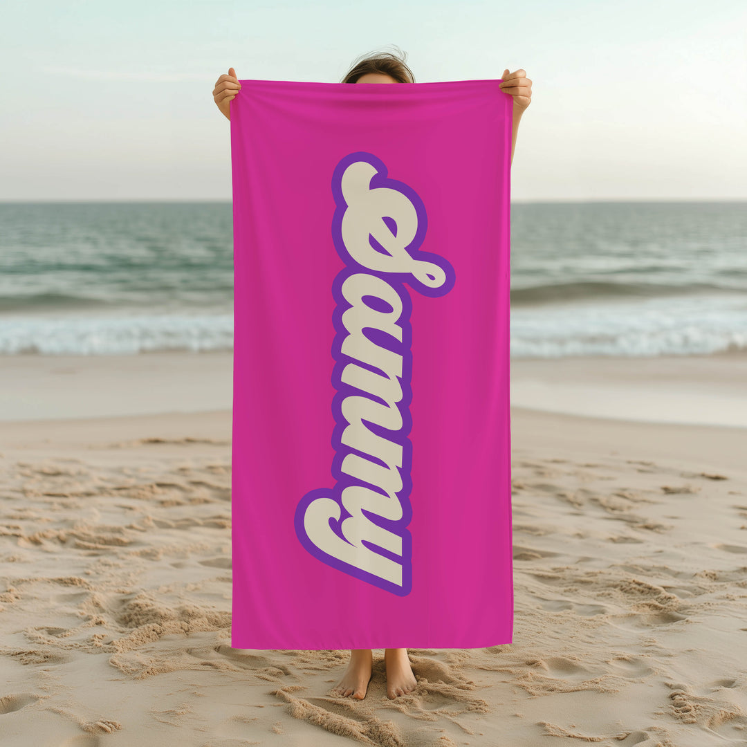 Quick Dry Retro Towel