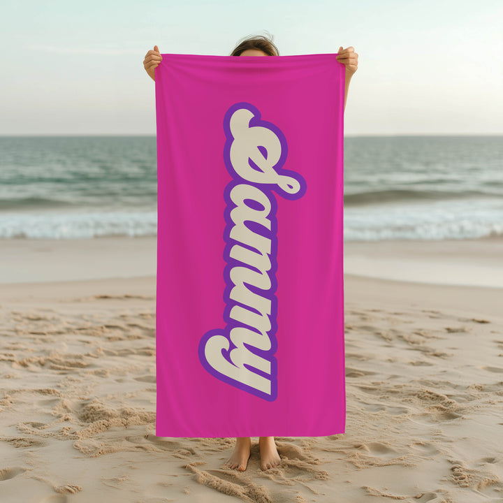 Quick Dry Retro Towel