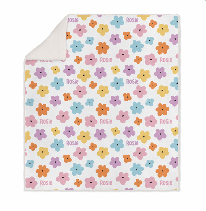 FLORAL KIDS BLANKET