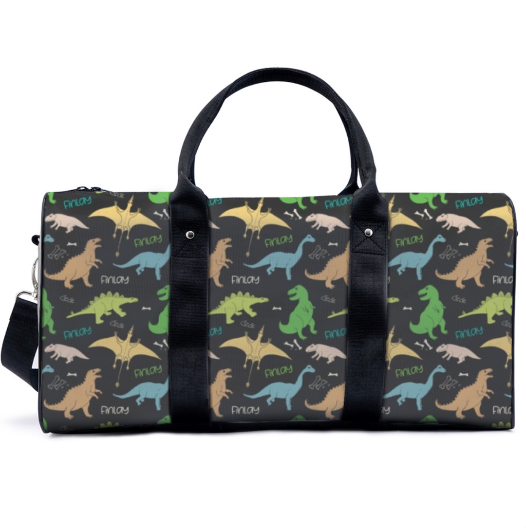 personalised overnight travel bag