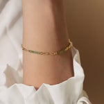 Etch Chain Bracelet