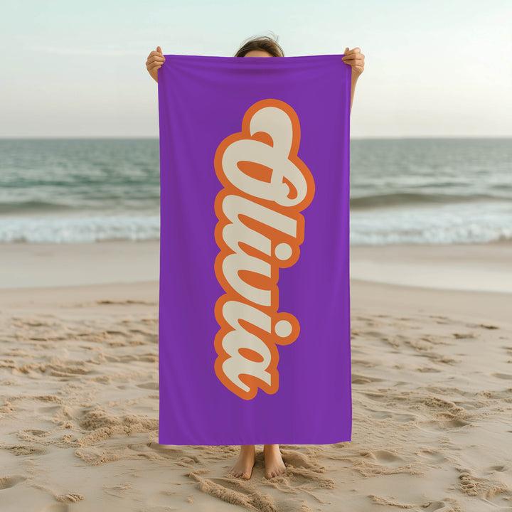 Quick Dry Retro Towel