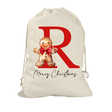 Gingerbread Man Santa Sack