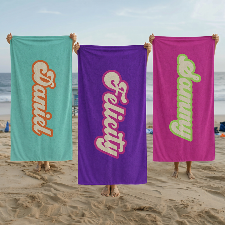 Quick Dry Retro Towel