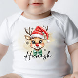 Santa Reindeer Onesie - Boy