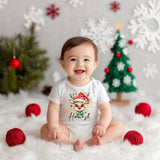 Santa Reindeer Onesie - Boy