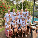 Personalised Christmas Crew Family T-Shirt