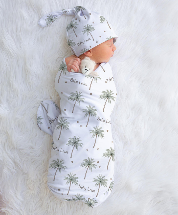 PALM TREE SWADDLE
