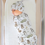 CUSTOM BABY SWADDLE WITH AUSTRALIAN WILDLIFE