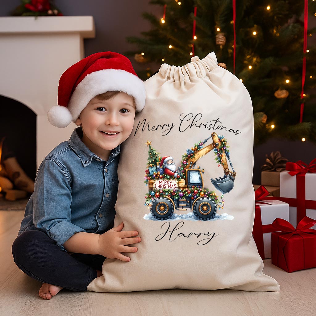 personalised santa sack