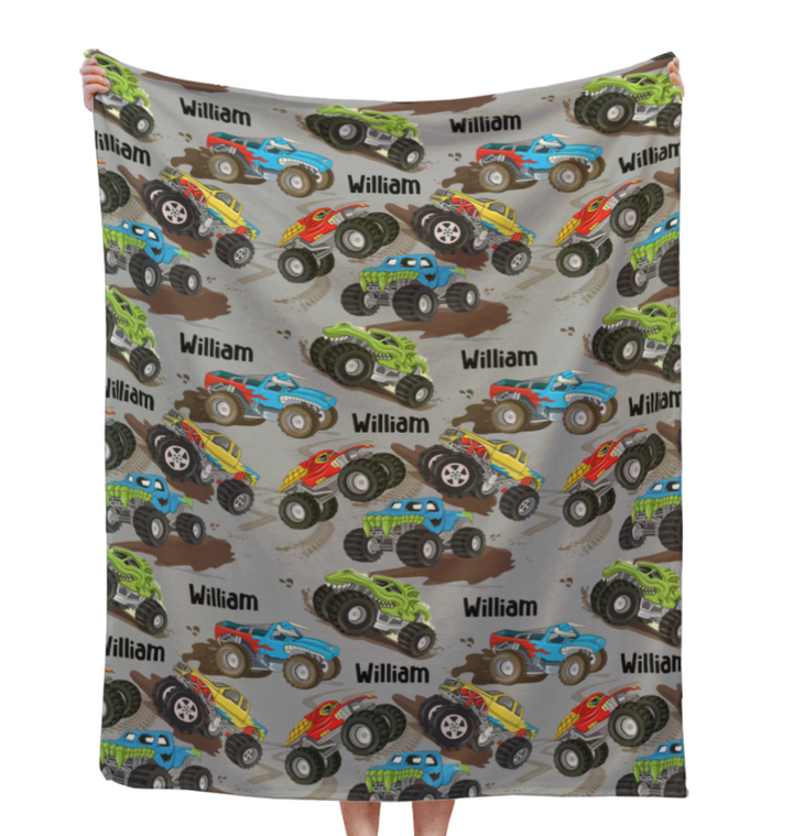 monster jam bedding