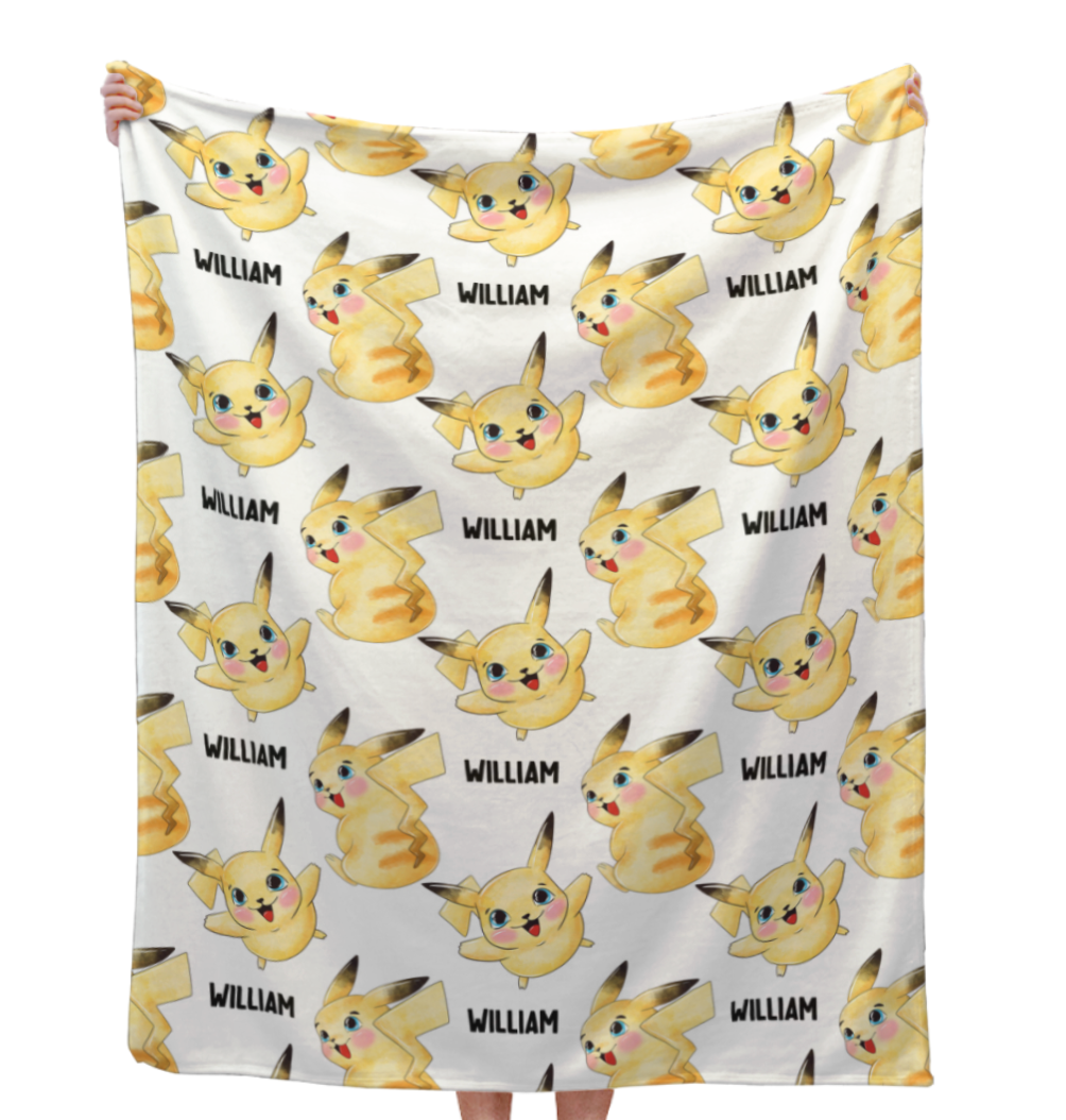 pikachu blanket