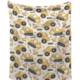 kids truck blanket