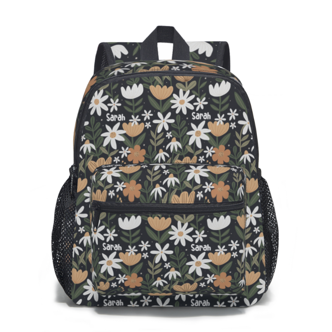 floral backpack