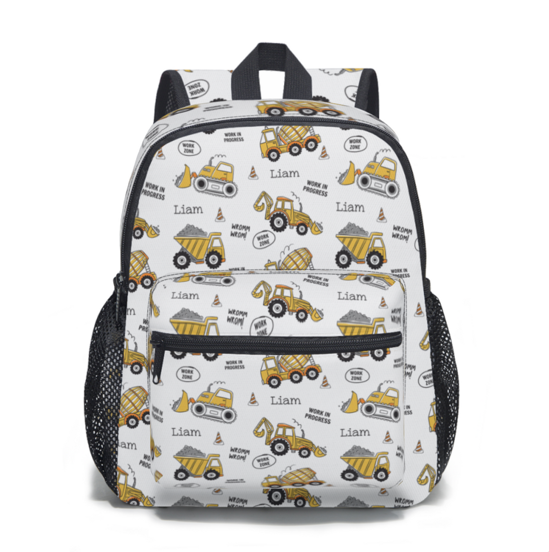 construction backpack kids