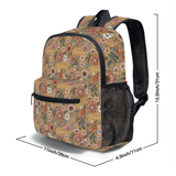 floral backpack girls