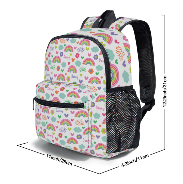 colourful backpack kids