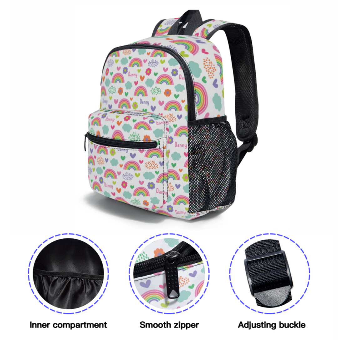 rainbow childcare backpack