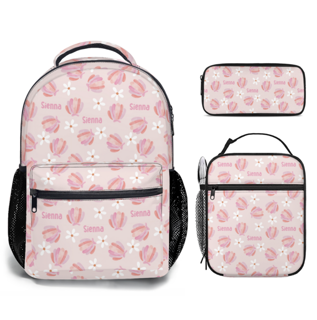 school backpack set