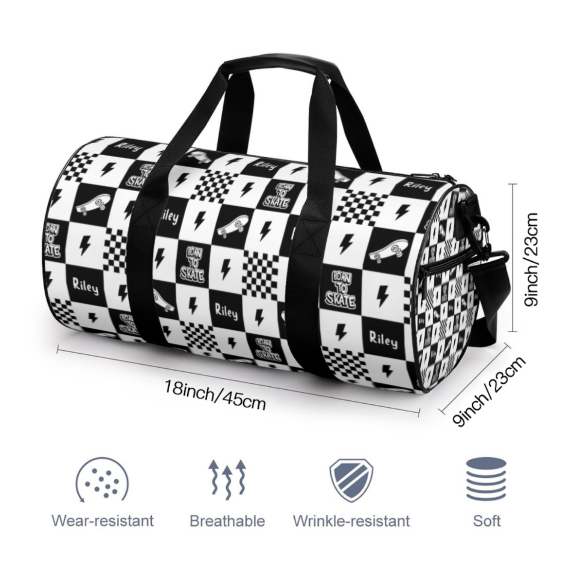 Custom Co Personalised Kids Duffle Bag – The Custom Co
