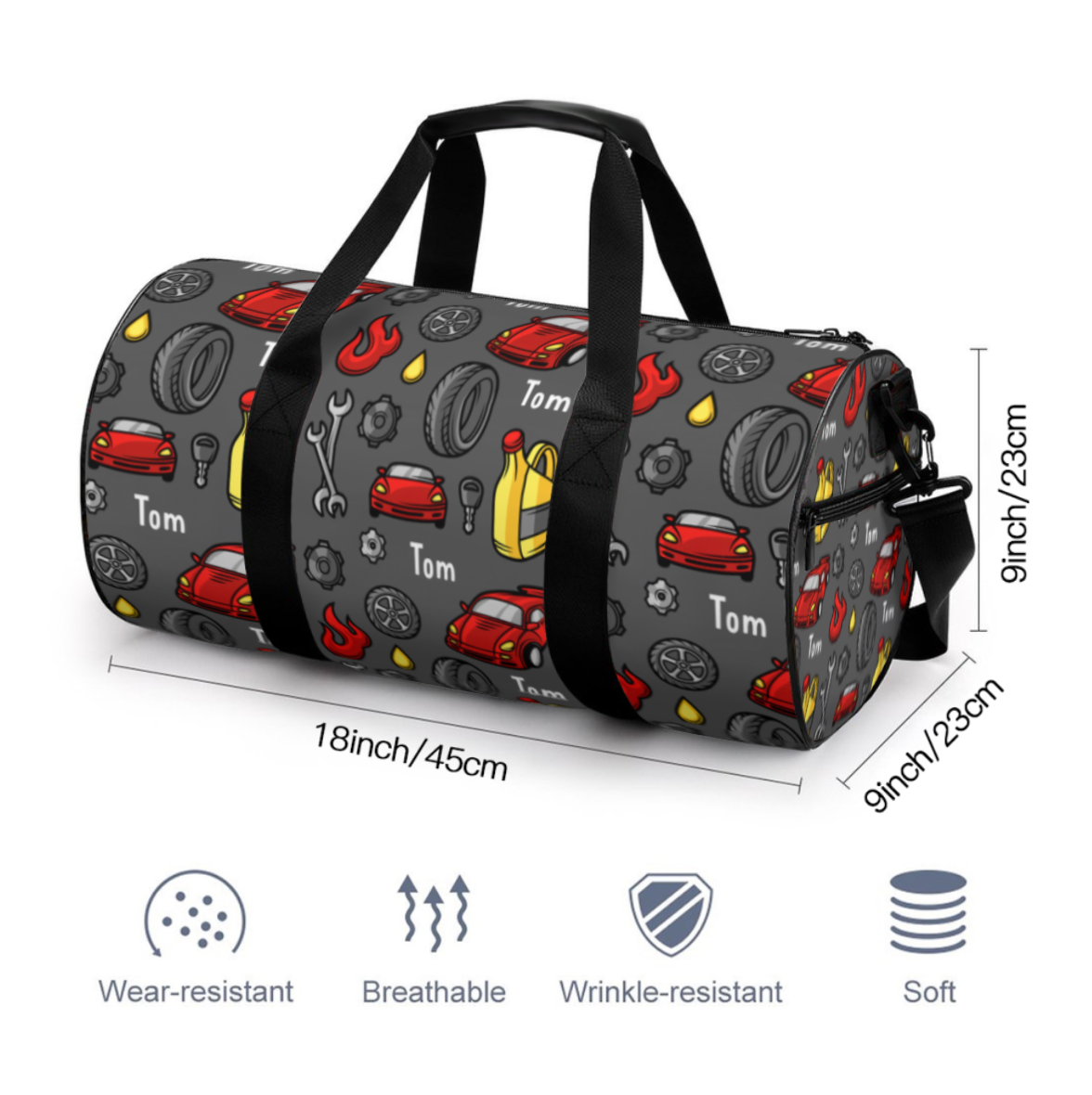 Custom Co Personalised Kids Duffle Bag – The Custom Co