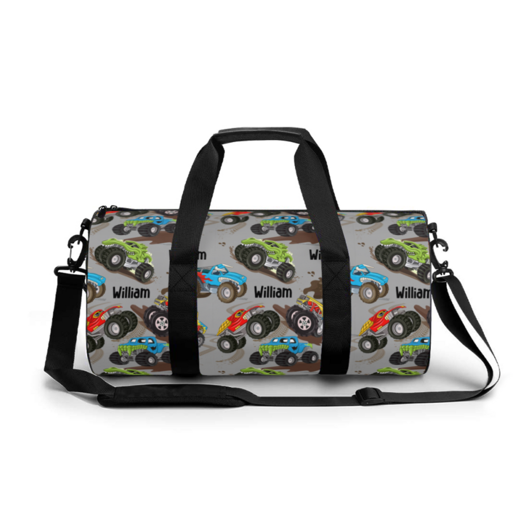 monster trucks duffle bags