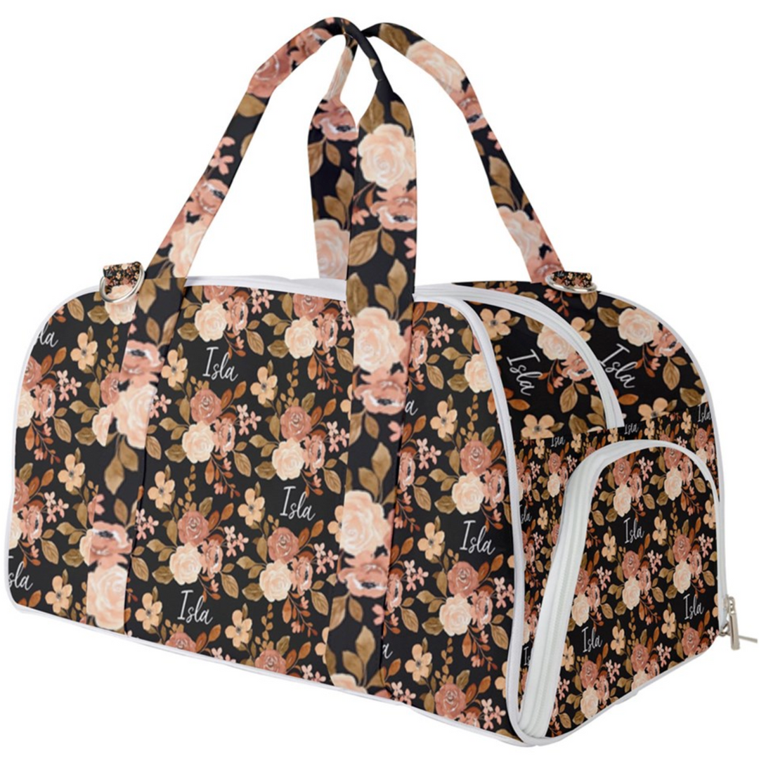 Floral duffle bags sales