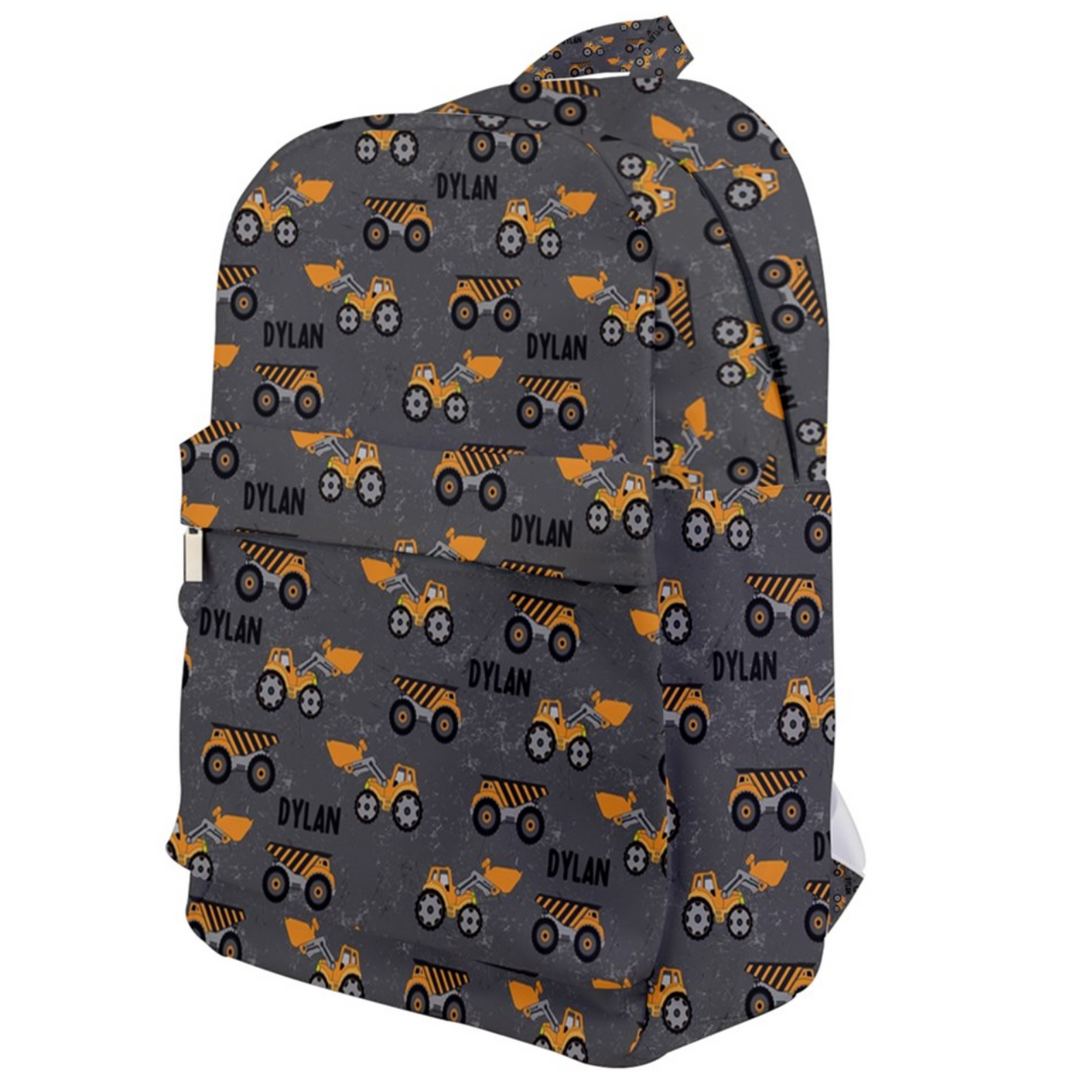 boys backpack personalised
