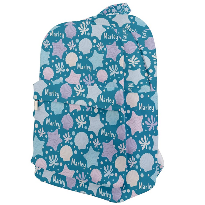 seashell kids backpack