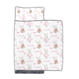bunny nap mat for girls