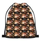 floral swim bag