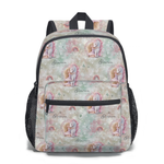 girls personalised daycare backpack