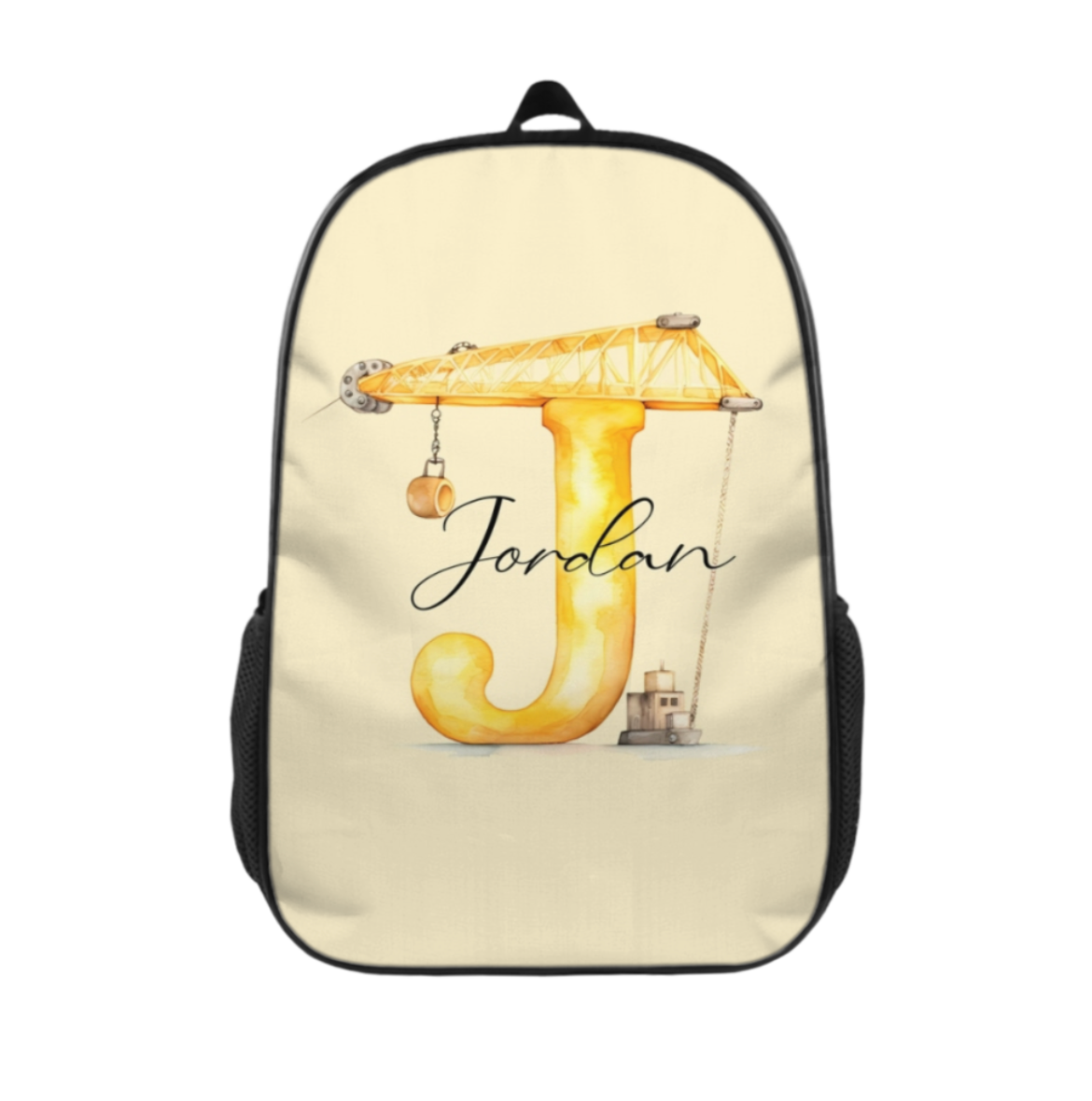 construction kids backpack