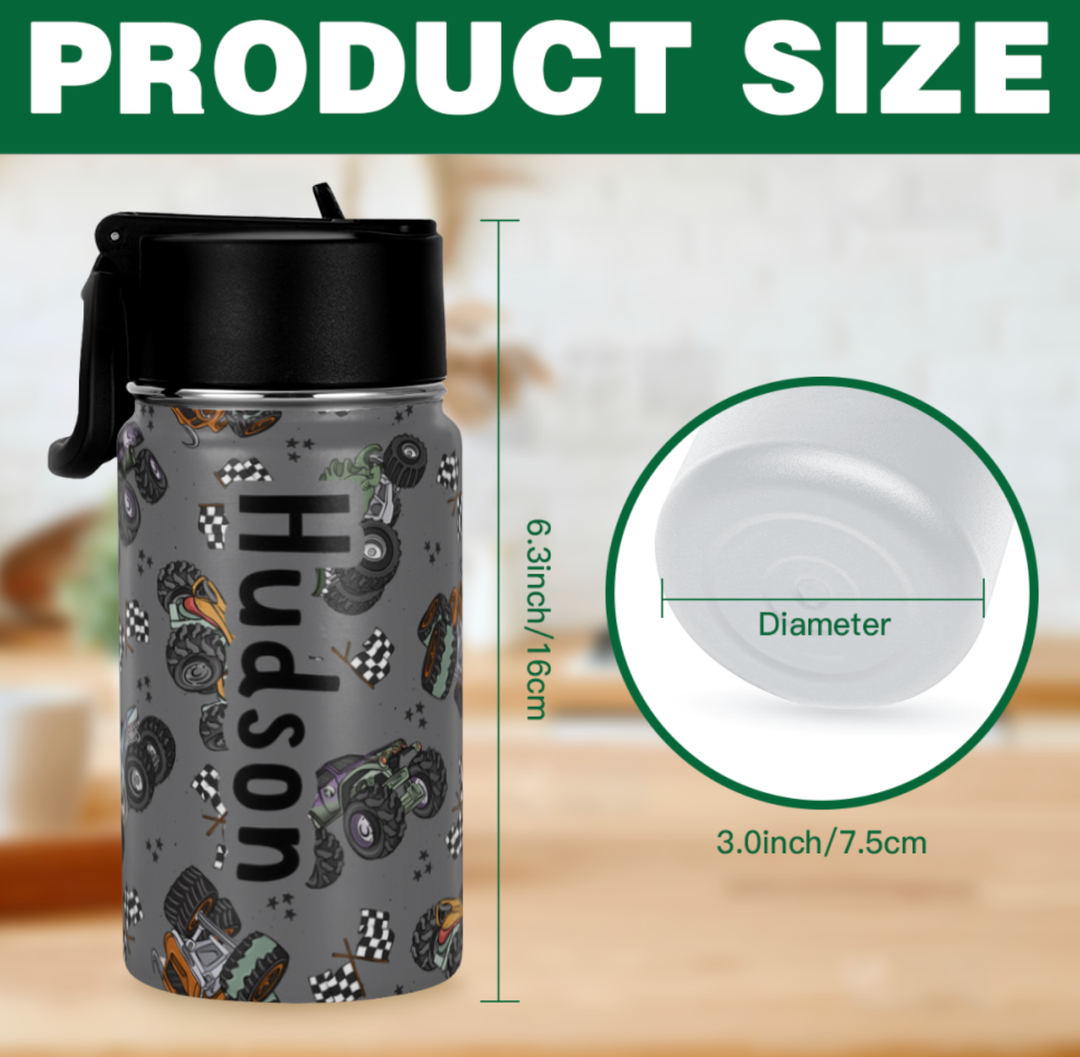 Kids Insulated Water Bottle - 13oz/400ml