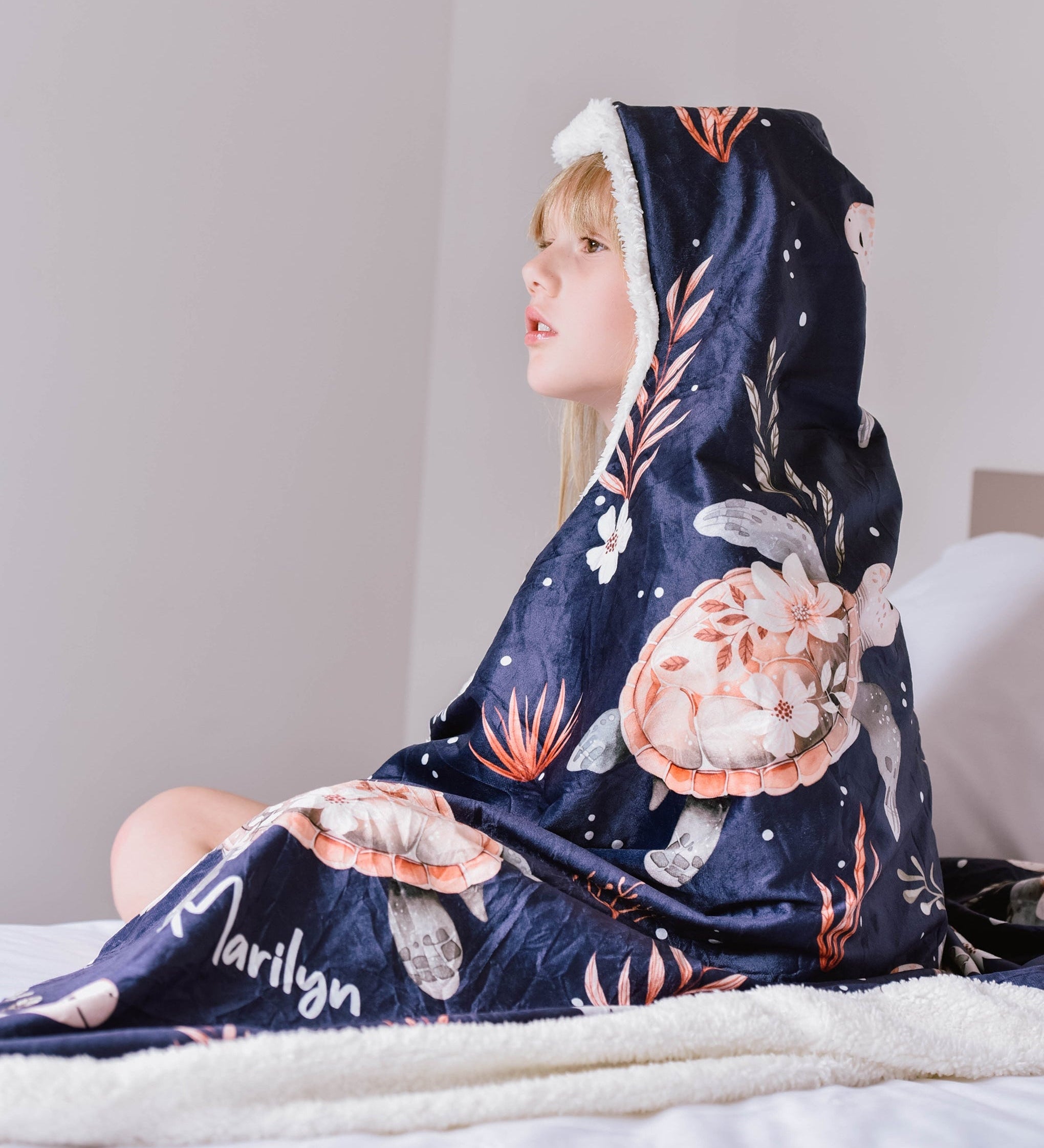 HOODED BLANKET