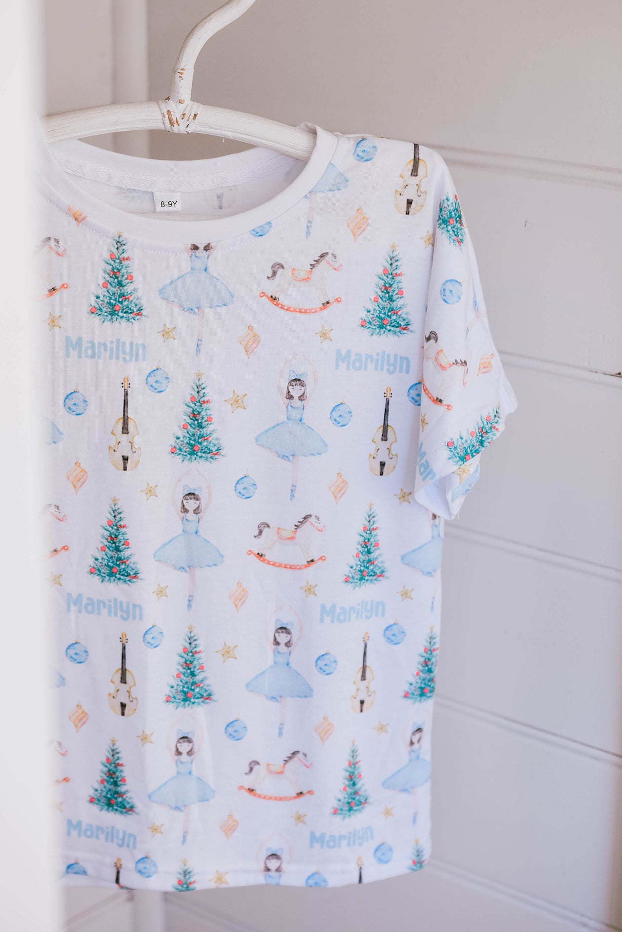 Personalised Christmas Kids Pyjamas - Short Sleeve - The Custom Co