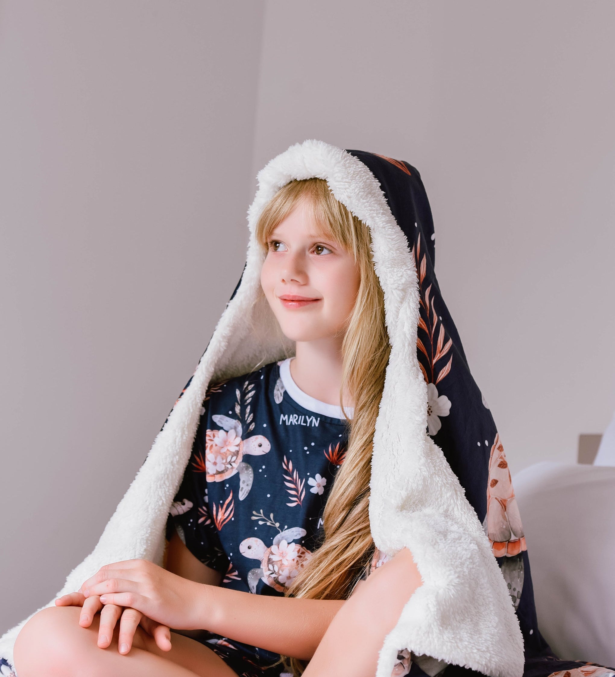 HOODED BLANKET KIDS
