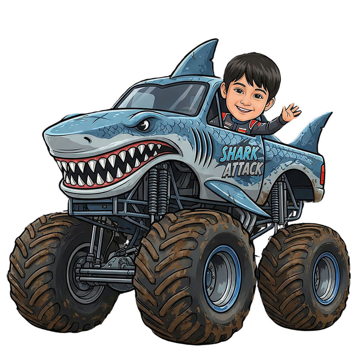 Personalised Photo Face Pillow – Custom Character Cushion